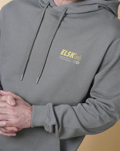 Elsk - Goods CH Mens Hoodie - Castor Gray